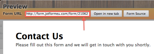 form url digits