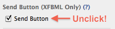 uncheck send button